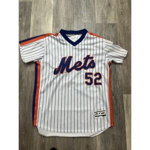 Rare Majestic New York Mets Cespedes 1986 Throwback Jersey Cuba Size 40/M